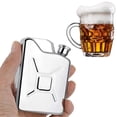 thumbnail image 1 of Flacon à la Mode pour Alcool, 5oz Acier Inoxydable Petit Portable, 1 of 8