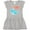 AC-Heather Grey, variant on Inktastic I'm the Big Sister- cute whale with heart Girls Toddler Dress