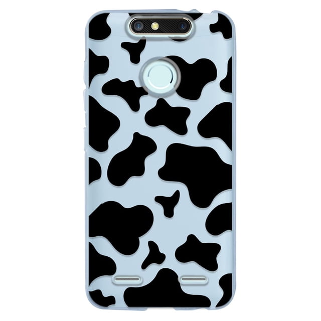 Funda para Blade V8 mini Vaca Animal Print, Uso Rudo, InstaCase Protector para Blade V8 mini antigolpes, case Vaca Animal Print
