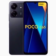 Xiaomi Poco C65 DUAL SIM 128GB ROM + 6GB RAM (GSM Only | No CDMA) Factory Unlocked 4G/LTE Smartphone (Black) - International Version