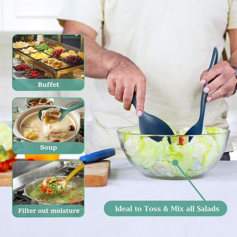 Polycarbonate Green Buffet Spoons Set of 12 Polycarbonate Green Buffet Spoons Set of 12