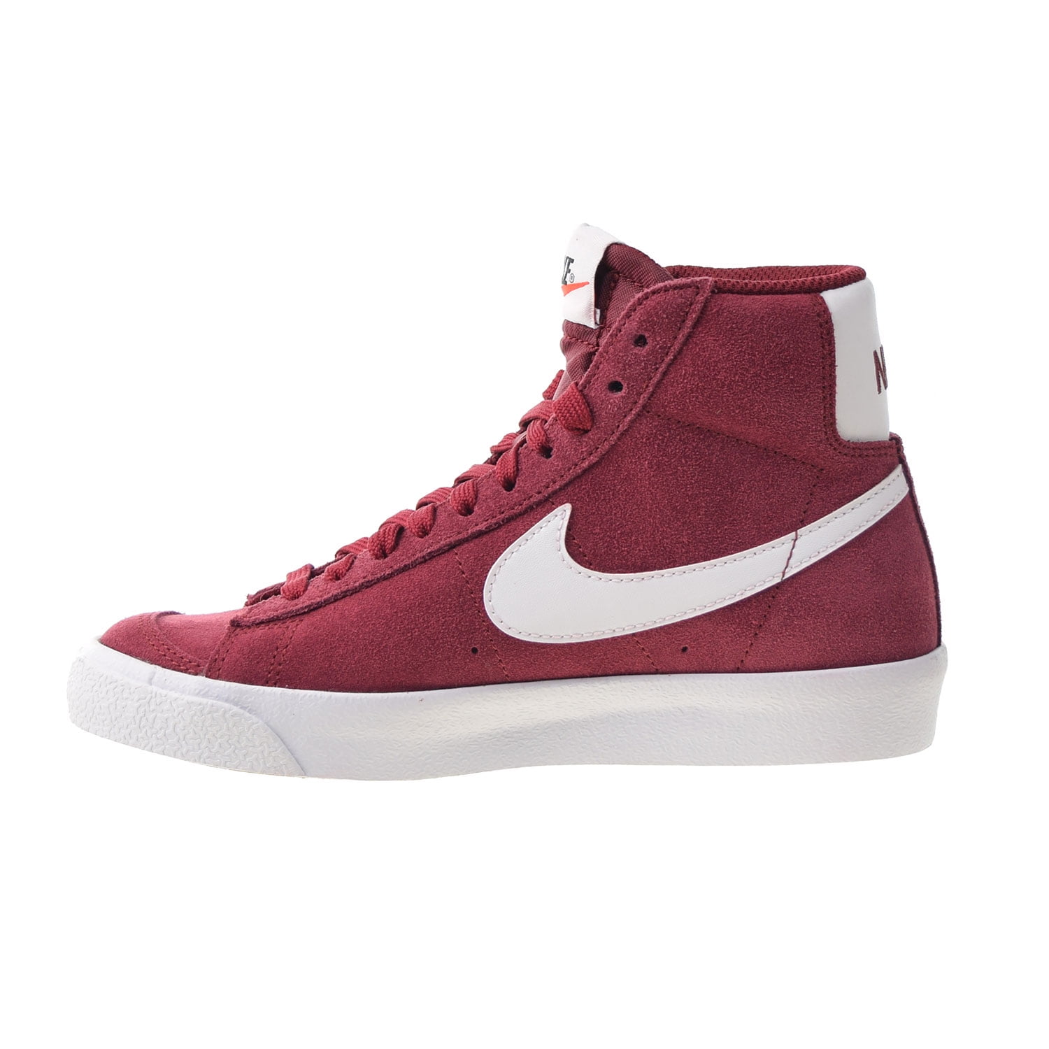 Nike Blazer Mid '77 Suede (GS) Big Kids' Shoes Team Red-White 
