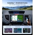thumbnail image 3 of Radio de coche estéreo RUICAR para Honda CR-V 2012-2016 9" Touch, 3 of 7