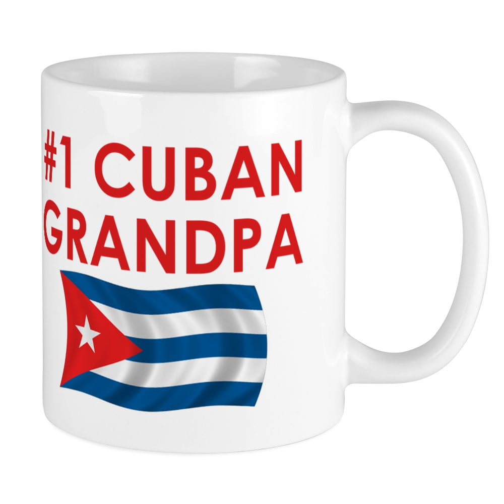 CafePress - #1 Cuban Grandpa Mug - Unique Coffee Mug ...