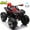 Red, variant on 4 Wheeler for Kids, Joyracer 4WD Electric Atv for Kids, 24 Volt Ride on Toys, Outdoor Gift with 800W Motor, Bluetooth Music, Horn, LED, Black