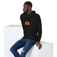 thumbnail image 4 of Unisex Comfy Hoodie, Kung Fu Fighting, HUH! (Black, 2XL), 4 of 4
