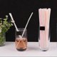 thumbnail image 4 of 100Pcs/Bag Drinking Straws Eco-friendly Multicolor Portable Flexible Disposable Plastic Drinking Straws for Home KAESI, 4 of 5