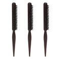 thumbnail image 2 of Styling Hair Brush,3PCS Nylon Bristle Teasing Bristle Teasing Brush Teasing Comb Dependable Performance, 2 of 8
