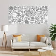 thumbnail image 5 of Giant Coloring Posters Tablecloths, Christmas Decorations Extra Large 72*34in6 Paper Coloring Banners, ren's Craft Gifts Party Decorations Art Supplies For, 5 of 6