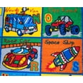 thumbnail image 4 of Mybecca Kids Rug ABC Transportation Area Rug Approx. Size 8x10 Size Multicolor, 4 of 5