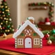 thumbnail image 5 of Figura Decorativa de Casita de Nieve con Dulces y Galletas Navideñas | Material de Resina | Pieza Decorativa Festiva | Ideal para Fiestas Navideñas | 23 Cm, 5 of 6