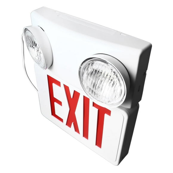 Emergency Exit Sign, US Plug 85-265V LED Exit Light Long Endurance  for Office Building Hotel