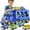Blue, variant on Friction Power Vehicle Toy Car Set Toddler Fire Engine Toys For Boys Girls Carrier Truck Transport Cars Firefighter Vehicles