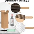 thumbnail image 3 of 10 Sets Wine Bottle Travel Protector Bags Include Wine Shipping Box and Reusable Pump, Corrugated Box Inflatable Bags Air Column Shipping Kit for Transportation, 3 of 7