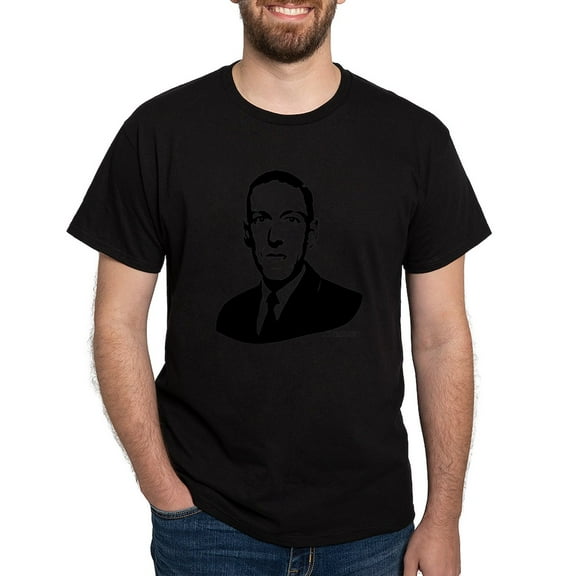 CafePress - Strk3 H.P. Lovecraft Dark T Shirt - Men's Classic Graphic Cotton T-Shirt