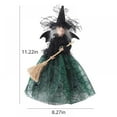 thumbnail image 2 of Halloween Hanging Witch Decoration Toys, 11" Hanging Ornaments Flying Witches Halloween Haunted House Hanging Props Party Decor,Kids, 2 of 8
