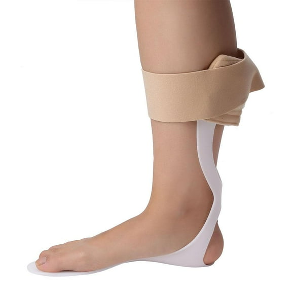 HERCHR Foot Drop Orthosis Corrector Ankle Brace Splint Adjustable Rigid Stabilizer for Sprains, Strains, Heel Spur, Foot Pain, Achilles Inflammation, Post-Op Cast Support and Injury Protection