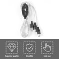 thumbnail image 2 of NEW MIDI To USB Interface Cable Adapter For Converter PC To Music Keyboard Cord silver & black, 2 of 7