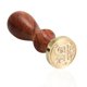 thumbnail image 2 of Cuadros Decorativos Sello de cera clásico inicial sello de cera alfabeto letra P Retro madera, 2 of 8