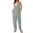 thumbnail image 3 of para Mujer, Conjuntos Casuales de Verano, Cómodos para Vacaciones en la Playa, de Moda, Ropa de Moda. Verde XXL, 3 of 8