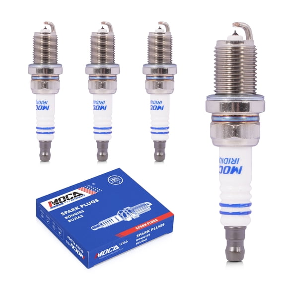 MOCA AUTOPARTS 4PCS Spark Plugs Fit for 1998-2002 Chevrolet Prizm 1.8L & 2001-2005 Dodge Stratus 2.4L & 1995-2003 Hyundai Accent 1.5L & 2006-2011 Kia Rio5 1.6L & 1993-2002 Mitsubishi Mirage 1.8L