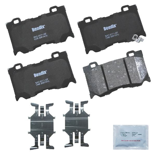 GoParts OE Replacement for 20082013 Infiniti G37 Front Disc Brake Pad