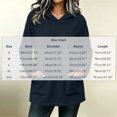 thumbnail image 3 of Miqool Womens Fleece Lined Hoodies Fall Winter Long Sleeve Pullover Tops Loose Fit Hooded Sweatshirt with Front Pockets, 3 of 8