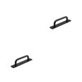 thumbnail image 3 of Speravity manija de los muebles con tornillos de montaje perillas de hardware de varios tamaños de aleación robusta tiradores de puertas de mejoras para Negro/128 mm 2piezas Speravity CBP388388, 3 of 5