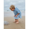 thumbnail image 6 of BemeyourBBs Toddler Baby Girls Boys Swim Cover Up Swimwear Poncho Kids Cotton Gauze Swimsuit Coverup Beach Bathing Suit Bathing Robe Short Sleeve Hooded Coverups Beachwear Wrap, 6 of 9