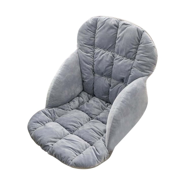 Cojín para asiento de oficina con soporte lumbar, cojín calefactable integrado para estar sentado durante largos periodos, almohadilla ergonómica de protección lumbar para clima frío, cojín de
