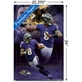 thumbnail image 3 of NFL Baltimore Ravens - Lamar Jackson 20 Wall Poster, 22.375" x 34", 3 of 4
