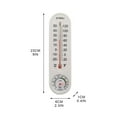 thumbnail image 3 of JIhuahe 2-Pack Indoor Outdoor Wall Thermometer and Hygrometer - High Accuracy for Home, Garden, Greenhouse, Room Temperature and Humidity Monitoring, 3 of 8