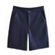 thumbnail image 2 of Pantalones de cinco puntos rectos adelgazantes YONGSHENG de cintura alta elásticos, 2 of 2