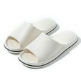 thumbnail image 2 of Vedolay Men Summer Slippers Men Slippers Comfort Closed Toe House Outdoor Non-Slip Slippers,Beige 10, 2 of 3