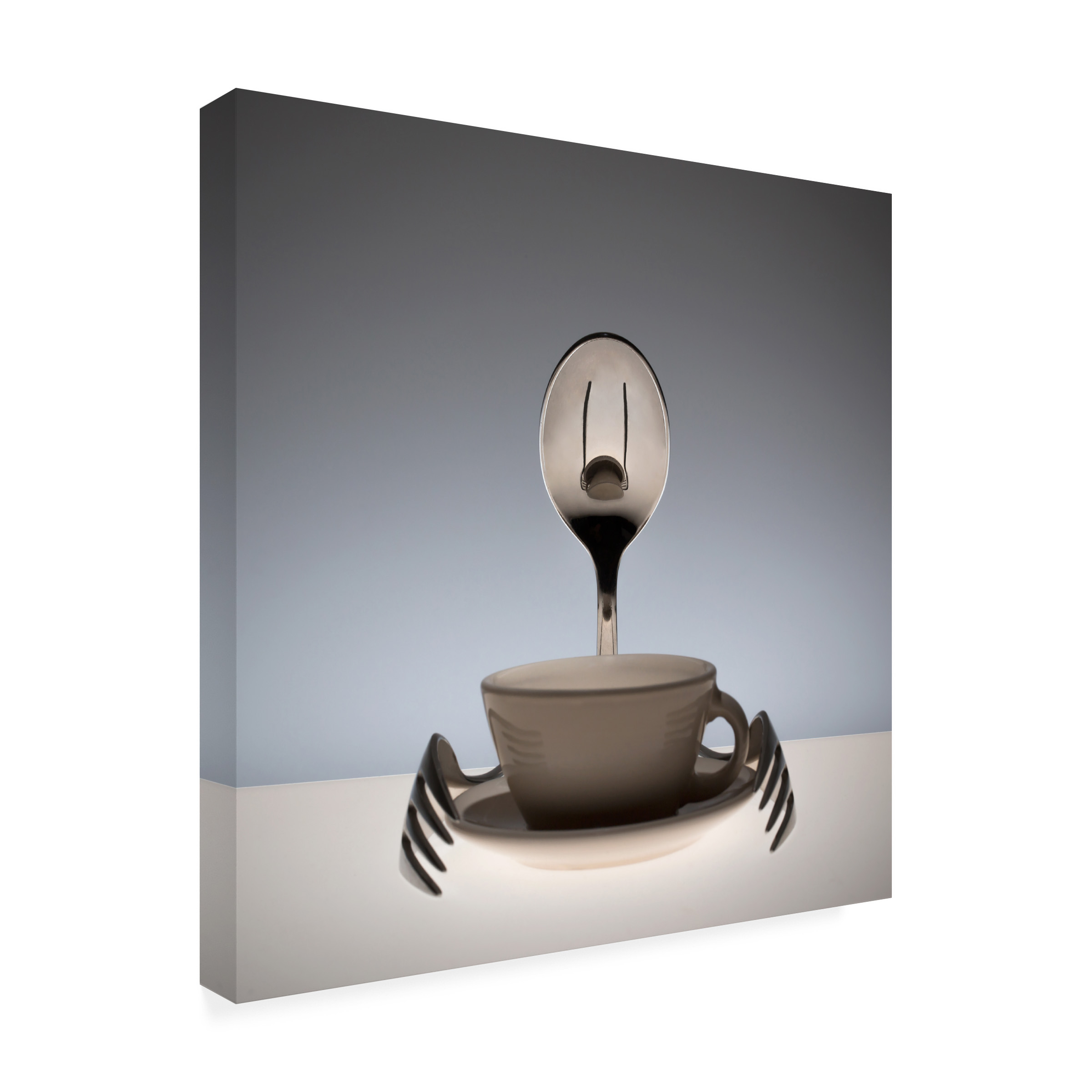 Wieteke de Kogel 'Coffee Time' Canvas Art