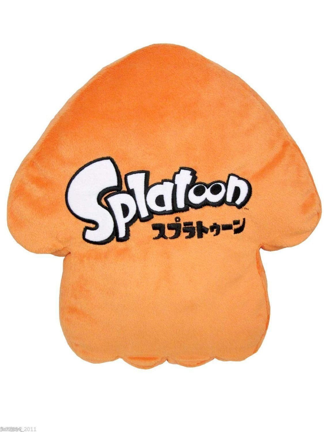 Orange, Green New Splatoon Squid Splatoon 14" Plush Cushion Toy 2 PCS 