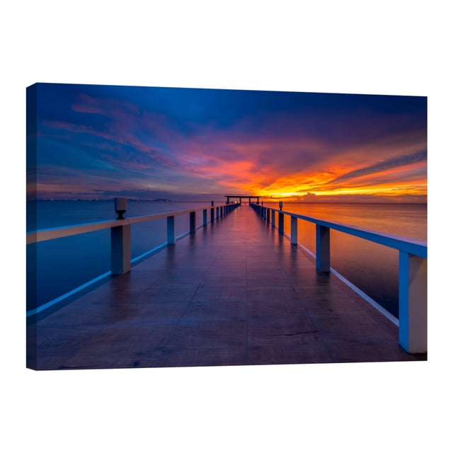 Cuadro Decorativo Playa Mar Phuket Canvas Revolution Cuadro 90 x 60 cm
