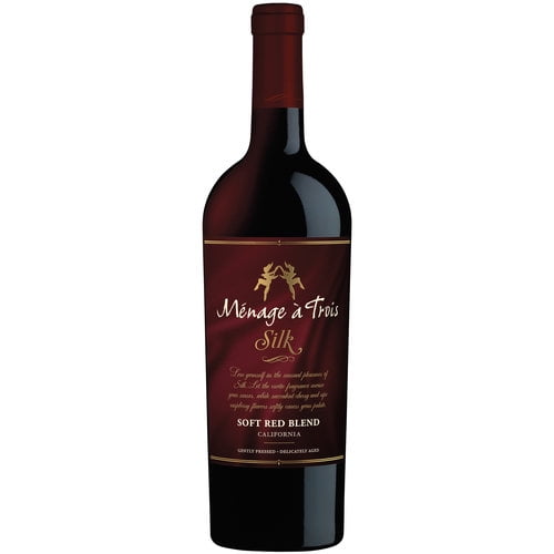 Menage a Trois Silk, Red Wine, 750 ML