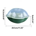 thumbnail image 2 of Household Double-layer Basket Fruit And Vegetable Kitchen Washbasin Fruit Storage With Cover Multi-functional Plastic Basin, 2 of 4