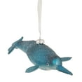 thumbnail image 3 of 7.5" Blue Glass Pipefish Christmas Ornament, 3 of 5