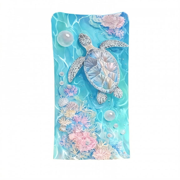 AUQ Beach Towels,Gentle Fiber Layer Beach Towels Oversized,Lightweight Structure Quick Dry Beach Towel,Style1,35"x71"