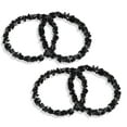 thumbnail image 2 of Parcelona Flexible Set of 4 Chenille Ponytail Holder Elastic Hair Ties, 2 of 84