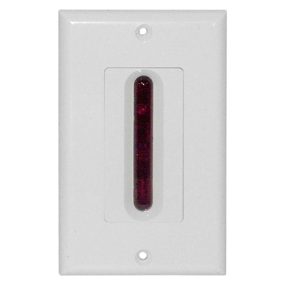 Choice Select IR Target Decora Style Single-Gang Wall Plate (White)