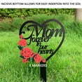 thumbnail image 4 of Heart Memorial Plaque Stake, Multi Functional Fine Craftsmanship Grave Stake Decoration  for Cemetery, 4 of 7