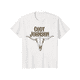 thumbnail image 1 of Camiseta Bullhead de dos caras de C0dy J0hnson, top de música country, merchandising de conciertos, camiseta unisex de manga corta, ropa informal, 1 of 6