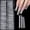 Clear, variant on Long Tips Square XXXL No C Clear Tips for Nails, 12 Sizes Extra Long Half Cover Straight Tapered Square Nails Tips for Salons, Press Extensions