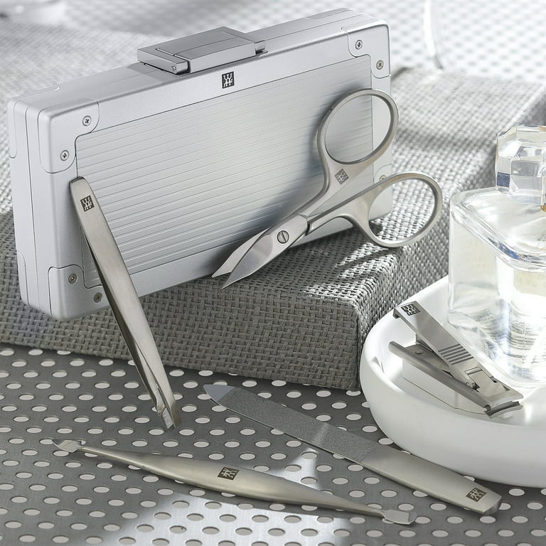 ZWILLING Manicure Set (5 piece, aluminum case for nail care