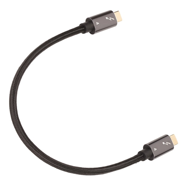 Cable USB 4.0, PD Conector Chapado En Oro De 100 W Nylon Tejido Plug And Play Tipo C A Tipo C Cable De Cargador Para Tableta Para Teléfono
