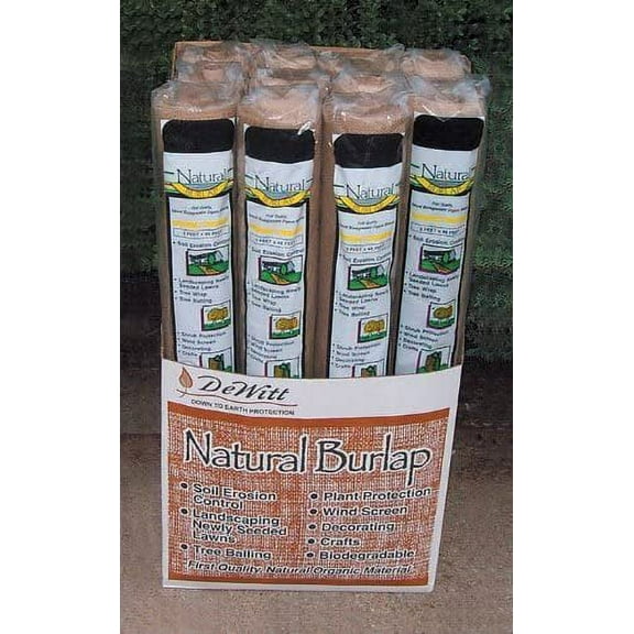DeWitt Burlap Roll NB312 - 3 Ft x 12 Ft - Multicolor