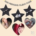 thumbnail image 4 of ZS 9Pcs Silicone Clear Ear Nose Lip Piercing Disc Pad for Piercing Healing Earlobe Support Patches, 4 of 5
